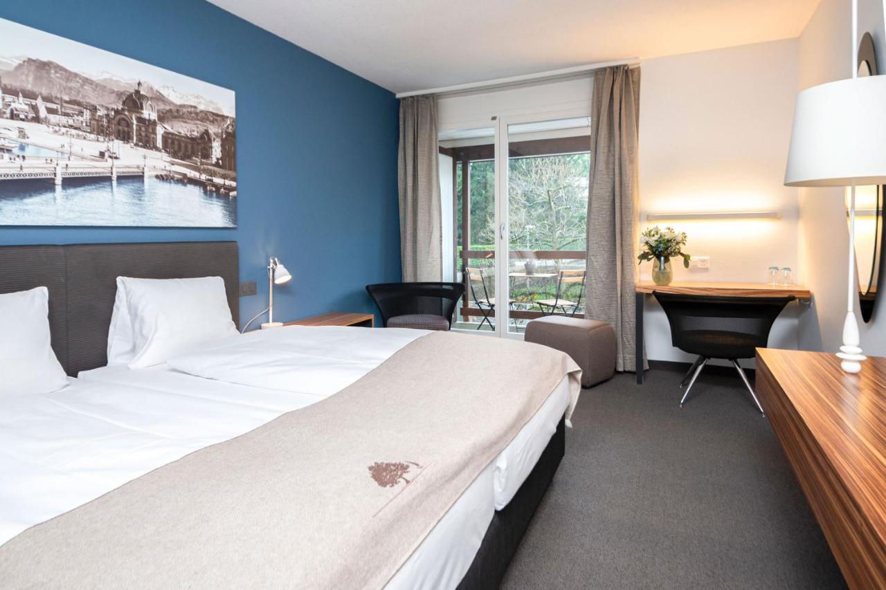 ซีโฮเทล กษะเทียนบาม Hotel Lucerne ภายนอก รูปภาพ