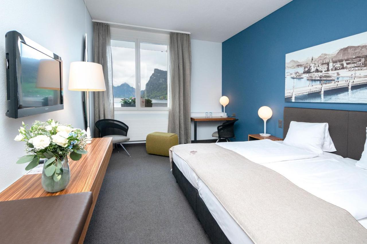 ซีโฮเทล กษะเทียนบาม Hotel Lucerne ภายนอก รูปภาพ