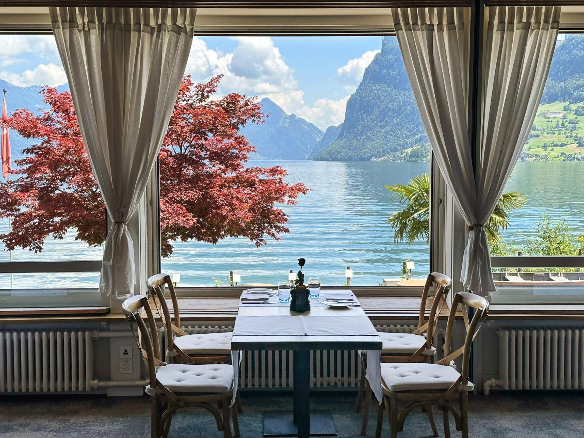 ซีโฮเทล กษะเทียนบาม Hotel Lucerne ภายนอก รูปภาพ